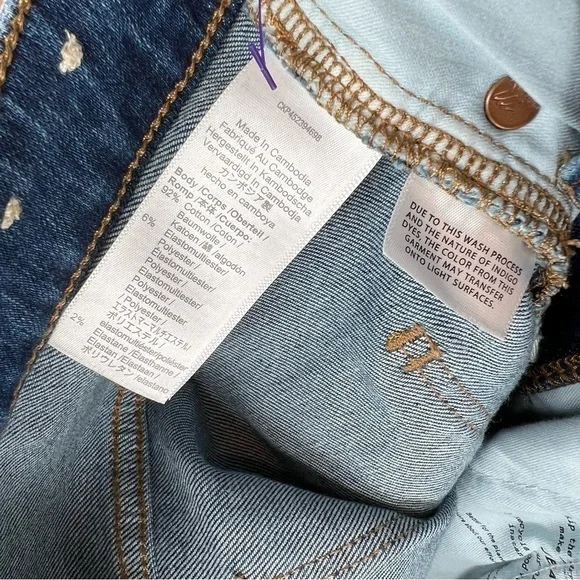 Madewell Curvy High Rise Skinny Crop Jeans 25 - Picture 4 of 6